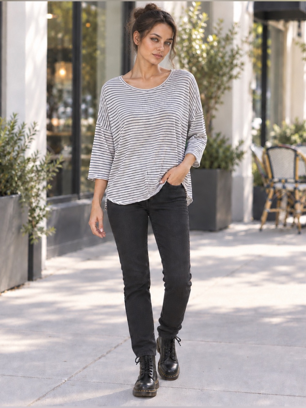 Petite XS Old Navy Lux long sleeve tee shirt